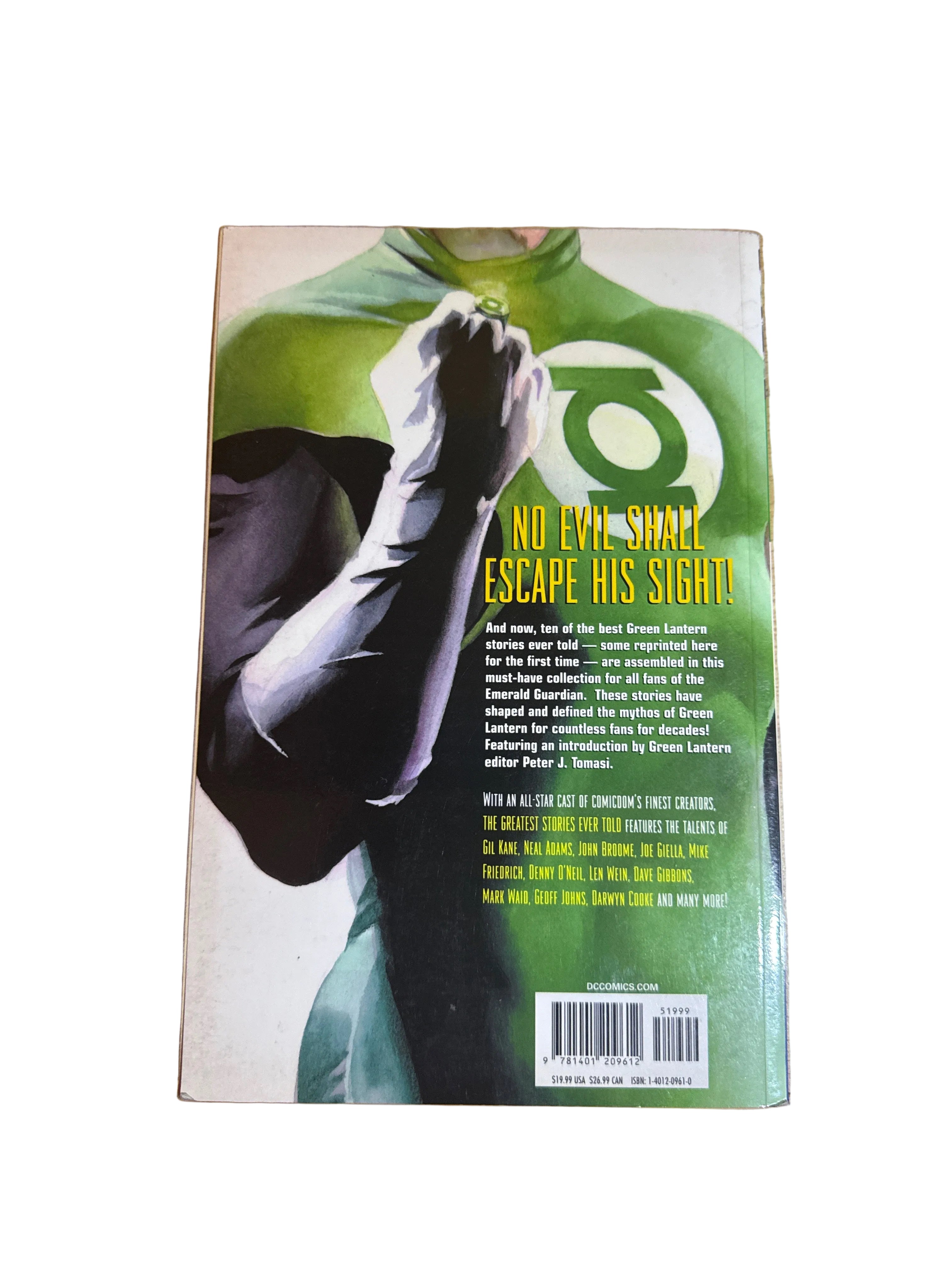 Green Lantern: The Greatest Stories Ever Told TPB - Alex Ross Cover