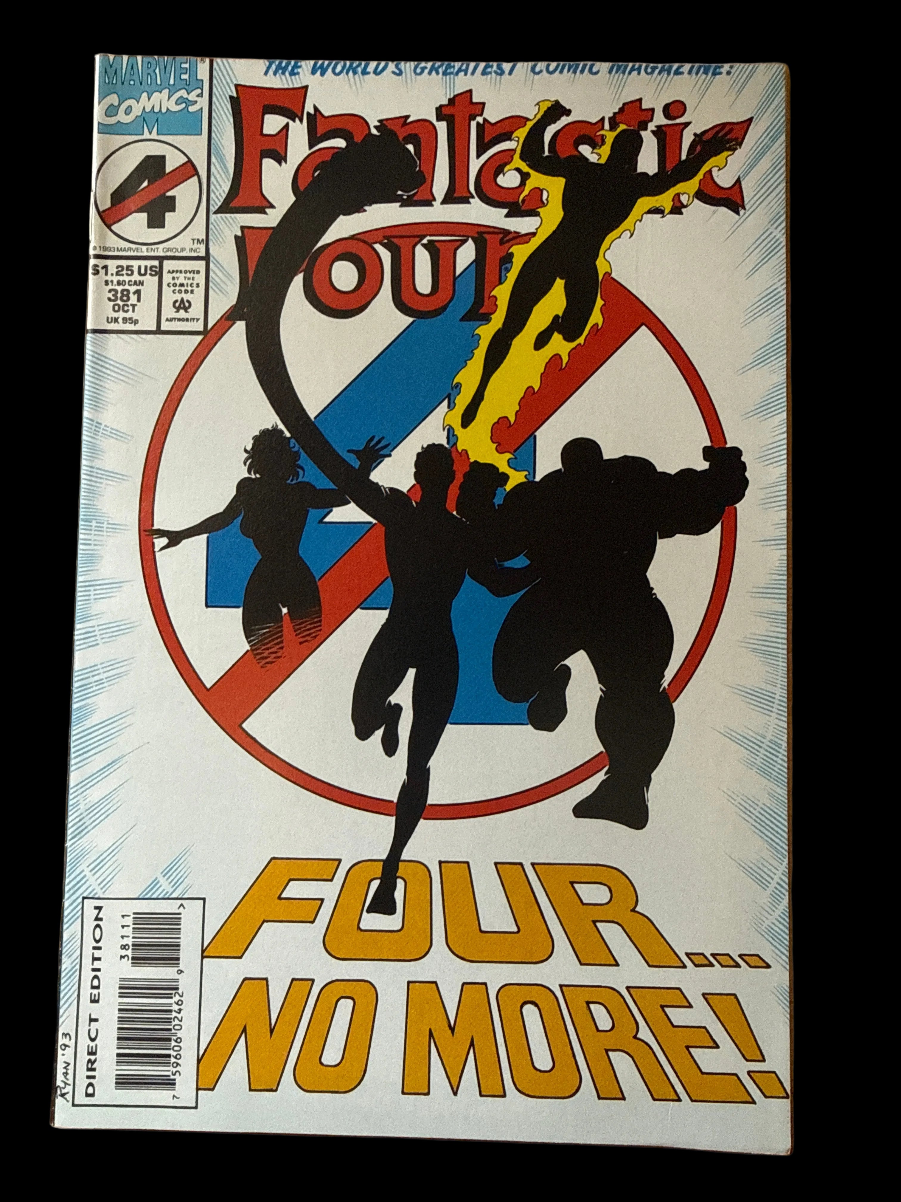 Fantastic Four #381 (1993) - “Four… No More!”